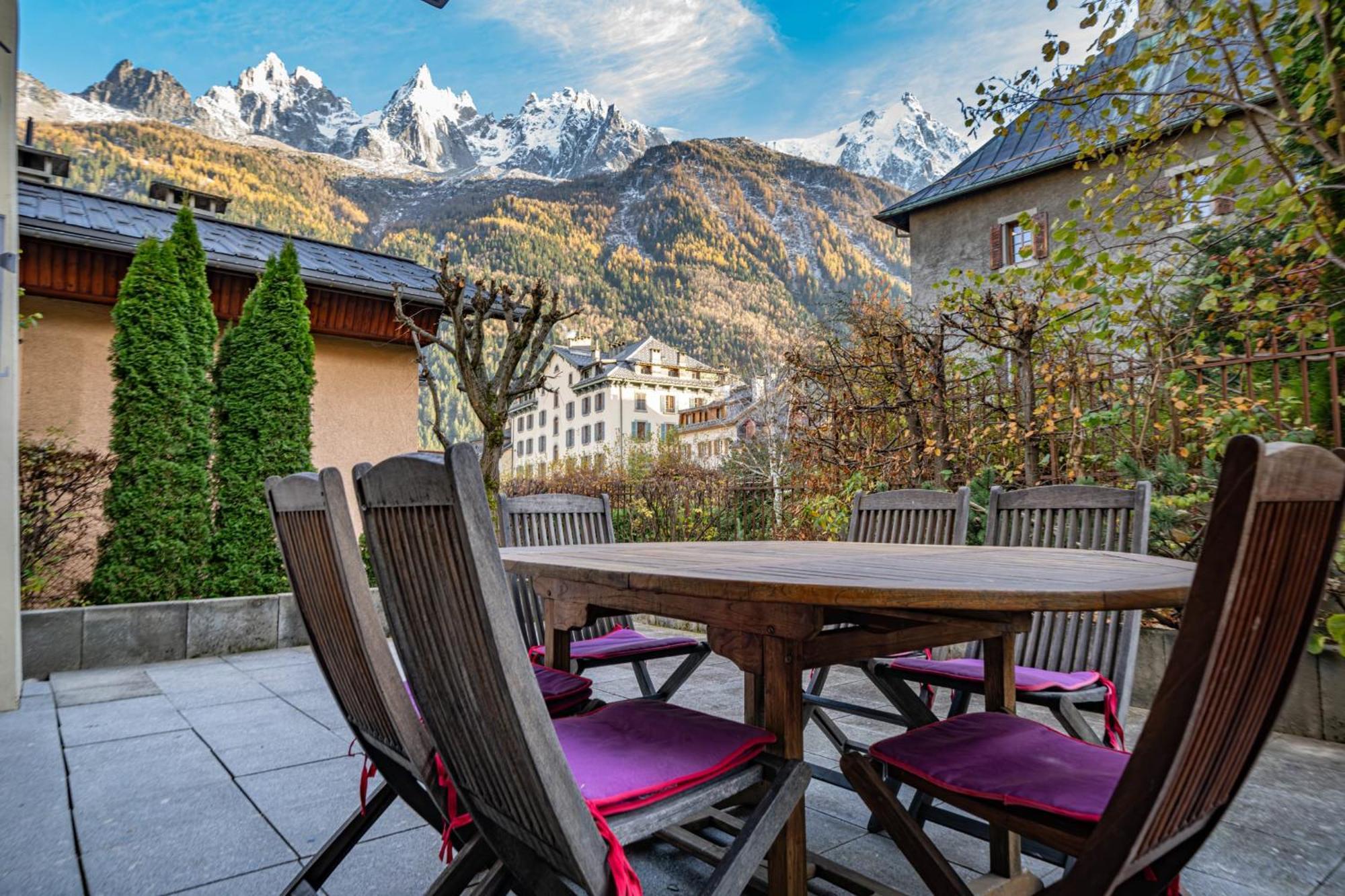 Alpine Garden - Truly Hidden Gem With Sunny Garden In Town Center Appartamento Chamonix